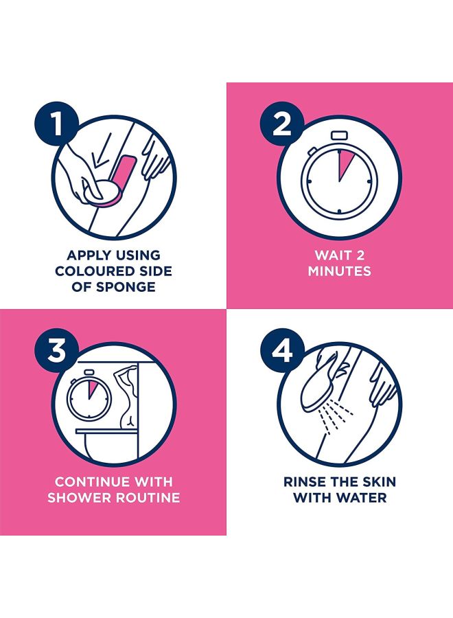 Veet In Shower Hair Removal Cream White 150ml - Image 3