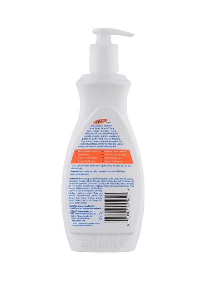 PALMER'S Cocoa Butter Formula Daily Skin Therapy Body Lotion, 13.5 Oz. 400ml  - Image 2
