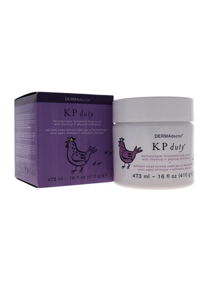 DERMAdoctor - Kp Duty Body Scrub 410grams - Image 1