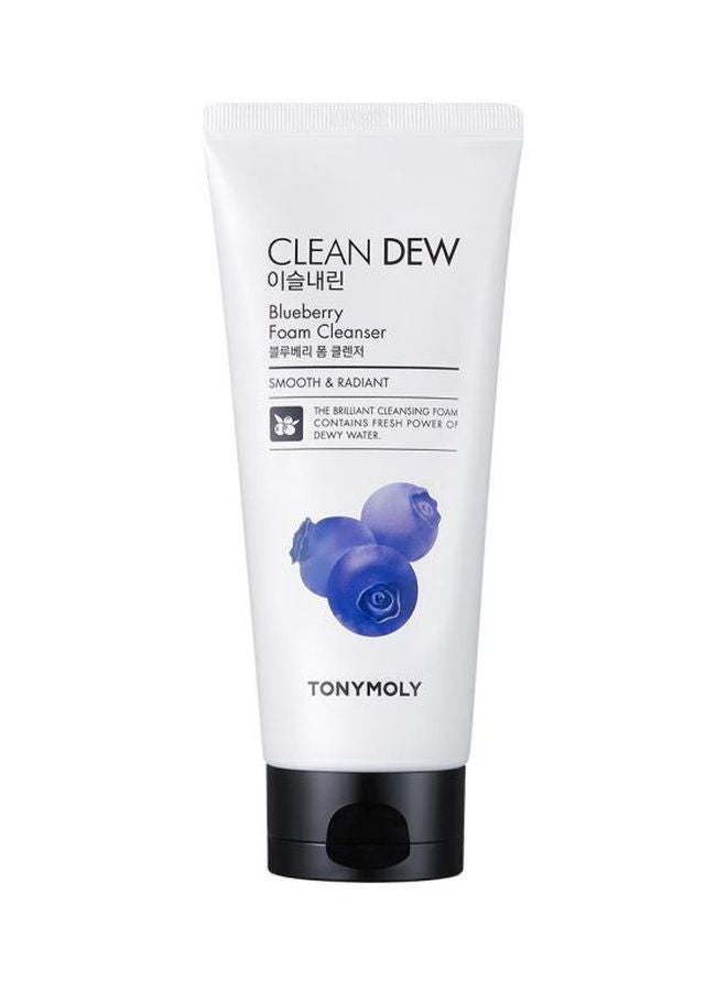 TONYMOLY Clean Dew Blueberry Foam Cleanser 180ml - Image 1