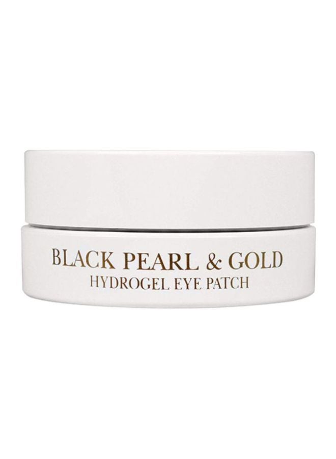 Petitfee - 60-Piece Black Pearl Gold Hydrogel Eye Patch 3.2 x 3.2 x 1.7inch - Image 1
