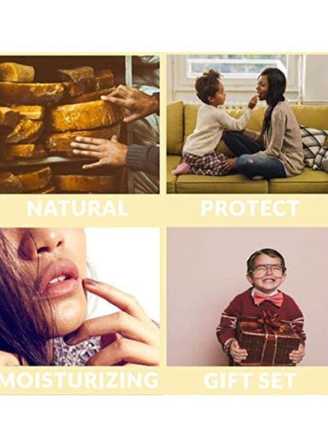 آرت ناتشورالز مجموعة مرطب شفاه بشمع العسل الطبيعي مكونة من 6 قطع - Image 3