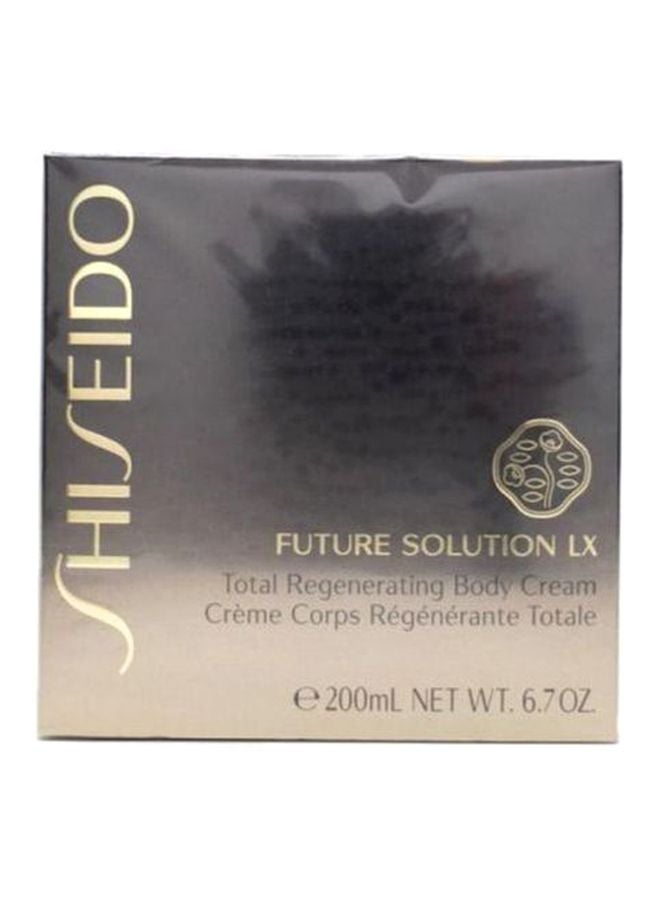 Shiseido - Future Solution LX Total Regenerating Body Cream 200ml - Image 1