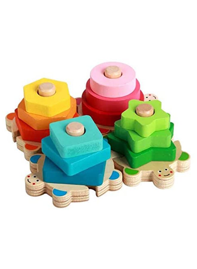 Turtle Design Shapes Nesting Toy  - Image 3