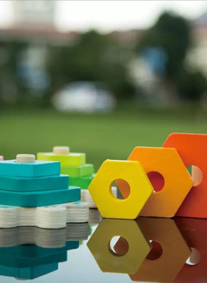Turtle Design Shapes Nesting Toy  - Image 4