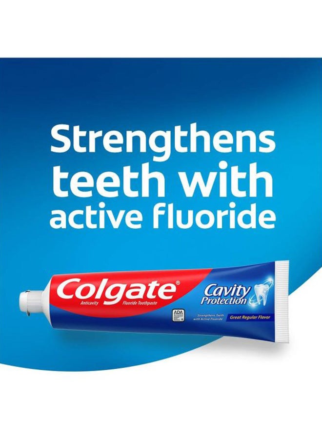 Colgate - 4-Piece Maximum Cavity Protection Toothpaste Set 400ml - Image 1