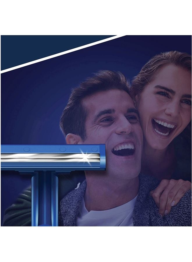 Gillette - 20-Piece II Plus Disposable Razors Set Blue - Image 1