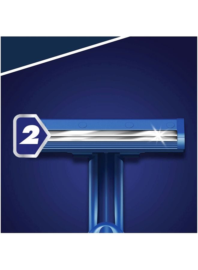 Gillette - 20-Piece II Plus Disposable Razors Set Blue - Image 1