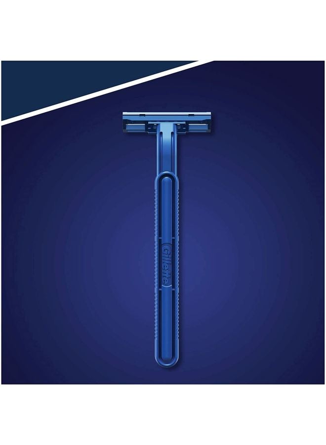 Gillette - 20-Piece II Plus Disposable Razors Set Blue - Image 1