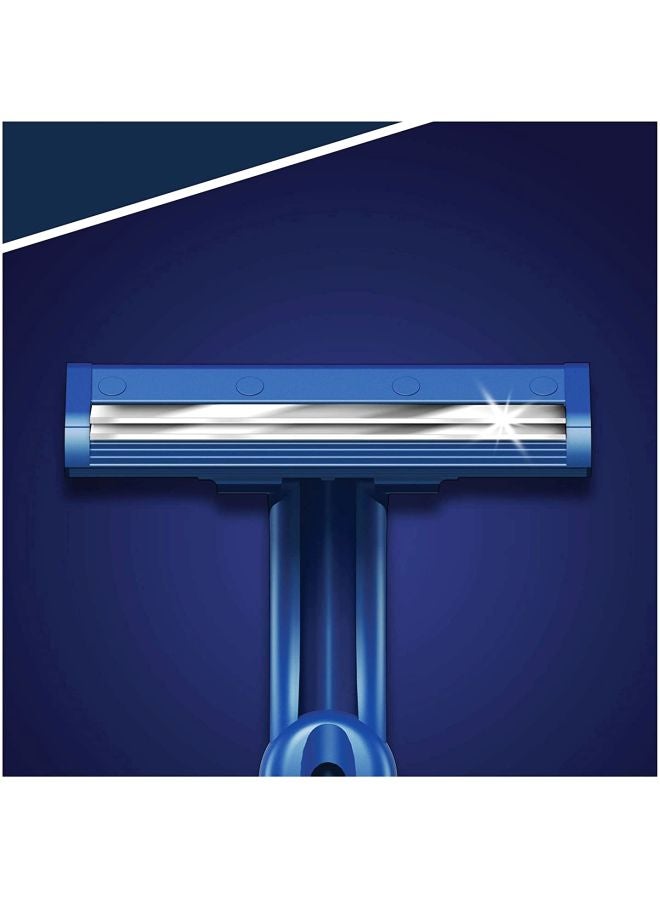 Gillette - 20-Piece II Plus Disposable Razors Set Blue - Image 1
