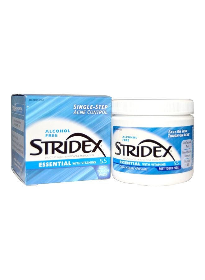 Stridex Pack Of 7 Daily Care Essential With Vitamins Pads White - Image 1