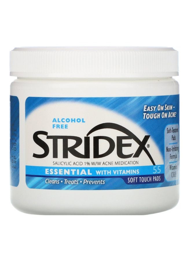 Stridex Pack Of 7 Daily Care Essential With Vitamins Pads White - Image 2