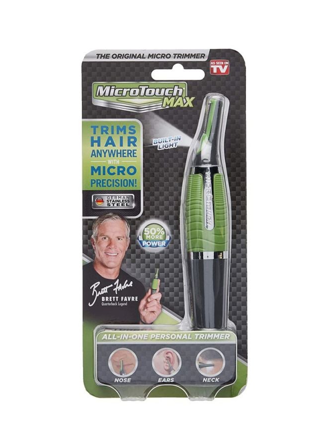 AS SEEN ON TV - MicroTouch Max Personal Trimmer Green - Image 1