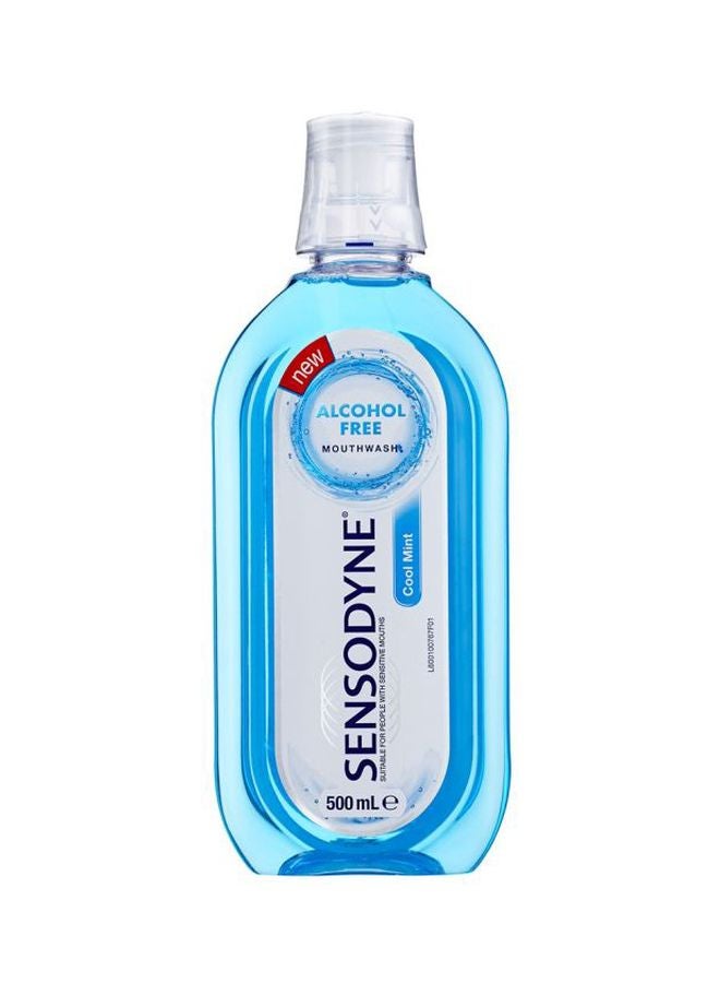 Sensodyne Long Lasting Cool Mint Mouthwash 500ml  - Image 1