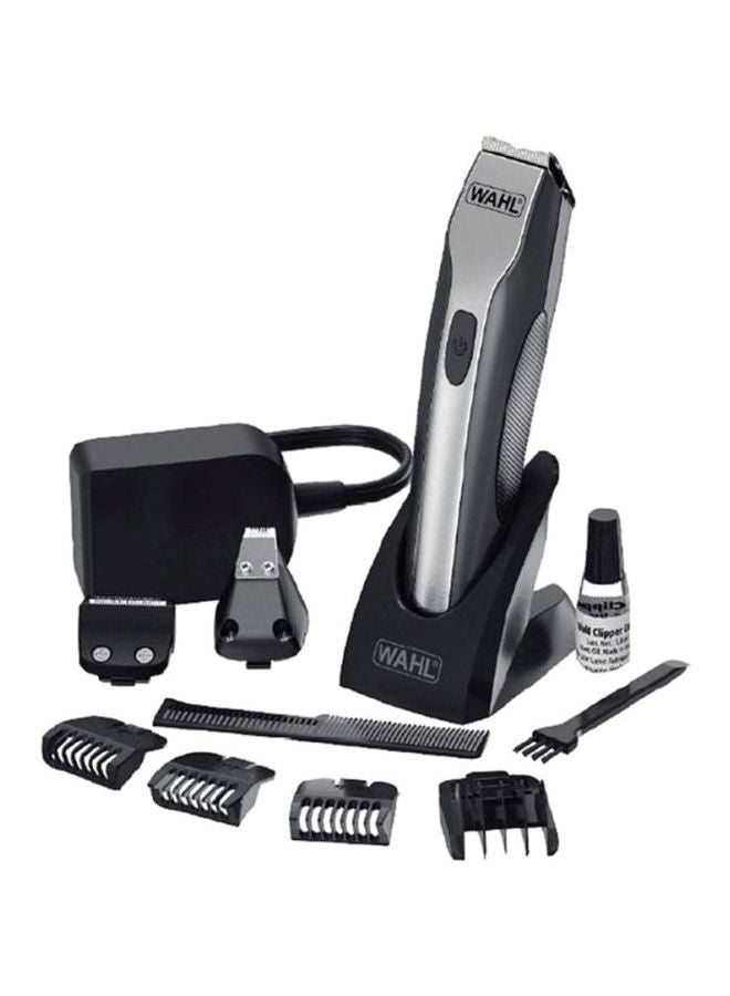 WAHL - All-In-One Beard And Haircutting Trimmer Kit Black/Silver - Image 1