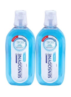 Sensodyne Pack Of 2 Cool Mint Mouthwash 2x500ml  - Image 1