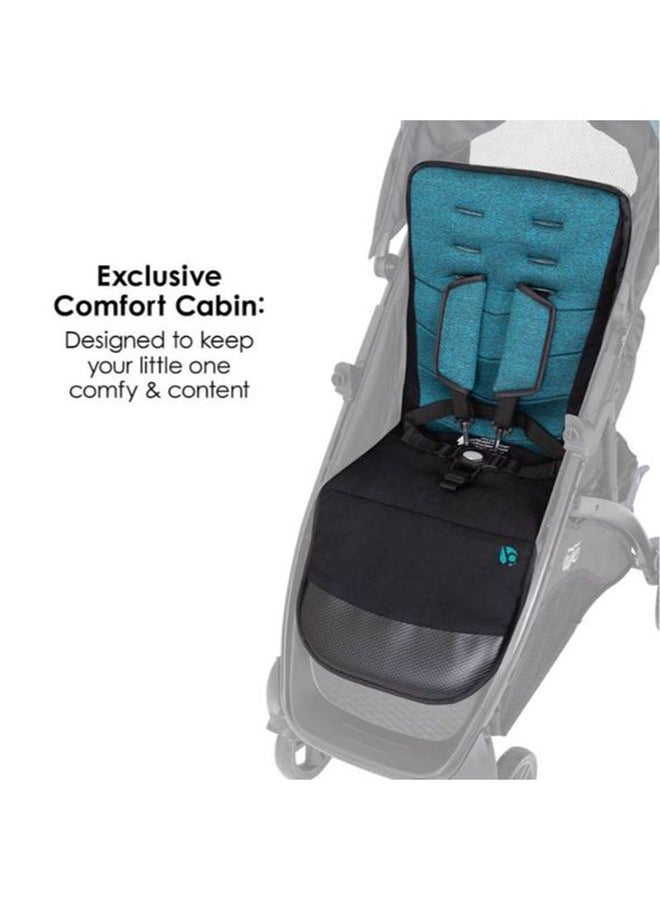 Tango Stroller With Car Seat - Veridian/Black