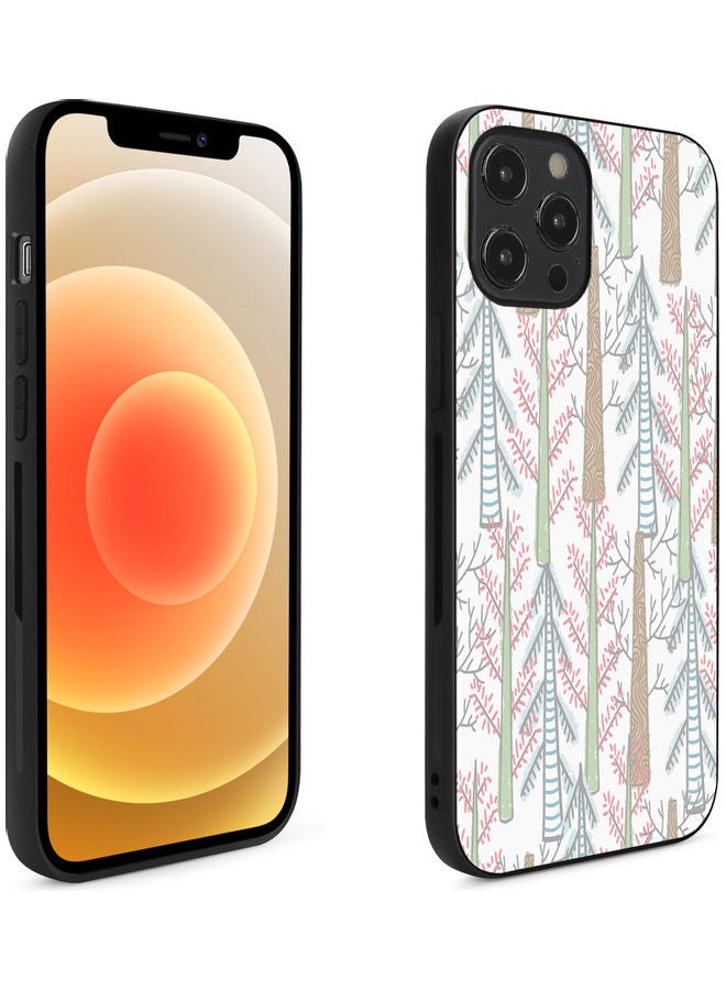 أوكتيك غطاء حماية واقٍ بطبعة رسوم شجرٍ عالي متعدد الألوان - Image 2