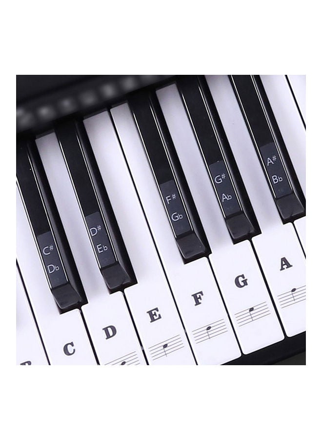 Electronic Piano Music Keyboard Sticker - v1605791589/N42476241A_1