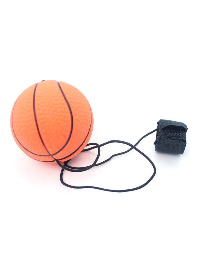 Bouncy Finger Band Ball - Basketball Shaped 5cm - Image 2