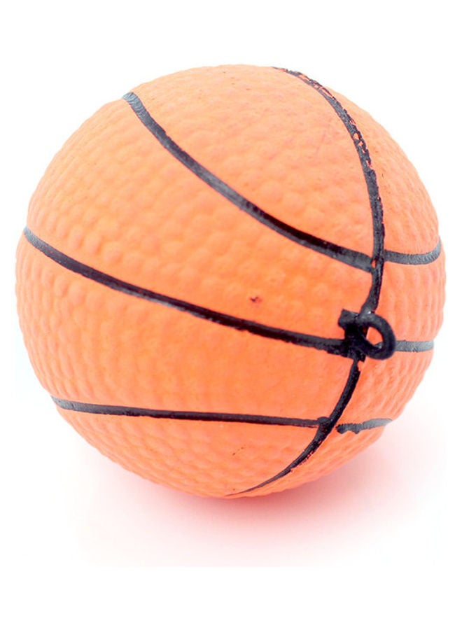 Bouncy Finger Band Ball - Basketball Shaped 5cm - Image 3