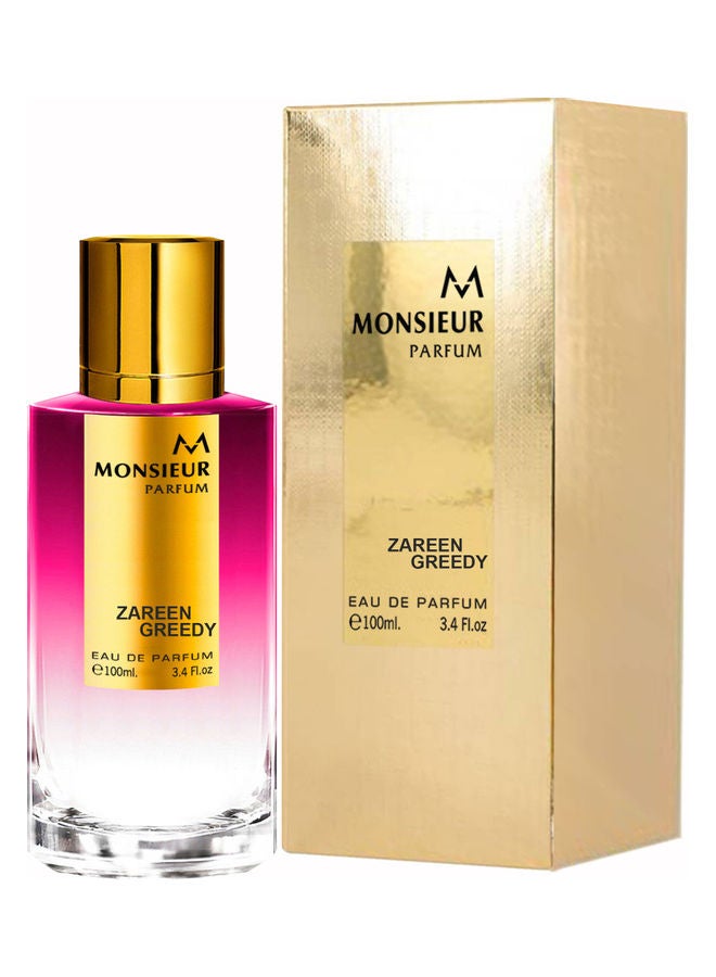 ZAREEN Monsieur Zareen Greedy Eau De Parfum 100ml  - Image 1