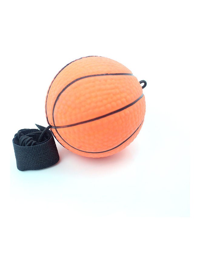 Bouncy Finger Band Ball - Basketball Shaped 5cm - Image 1