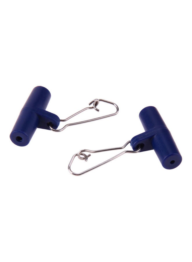 Generic 10 Pieces Of Fishing Sinker Slip Clips Head Swivel Hooked Snap Weight Slide Line 20 x 10 x 20cm - Image 4