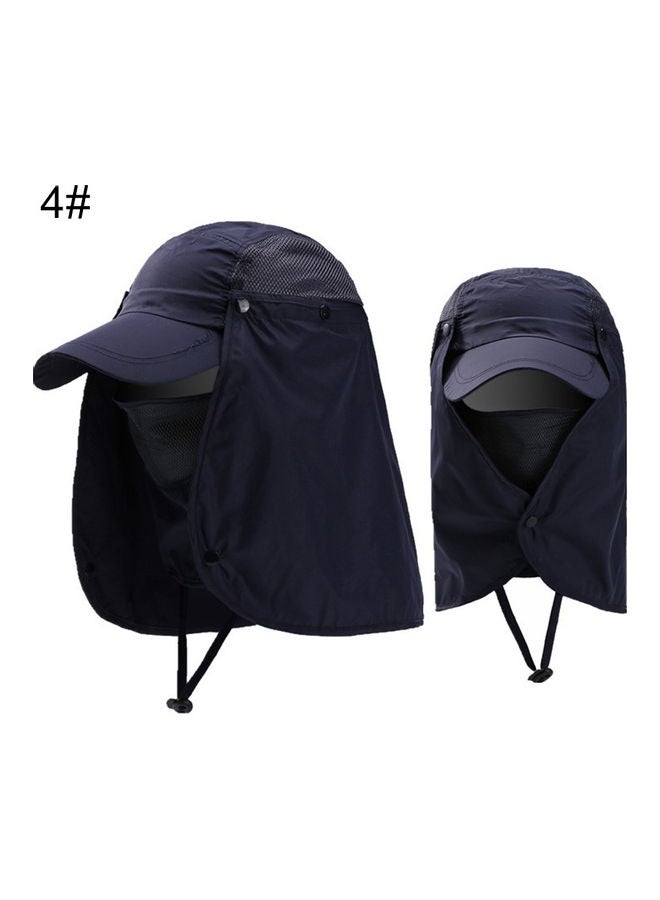 Generic Unisex Waterproof UV Protection Breathable Baseball Hat Cap With Face Neck Flap 20 x 10 x 20cm - Image 1