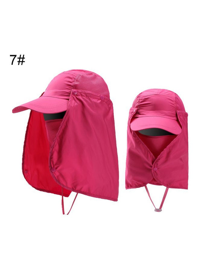 Generic Unisex Waterproof UV Protection Breathable Baseball Hat Cap With Face Neck Flap 20 x 10 x 20cm - Image 1
