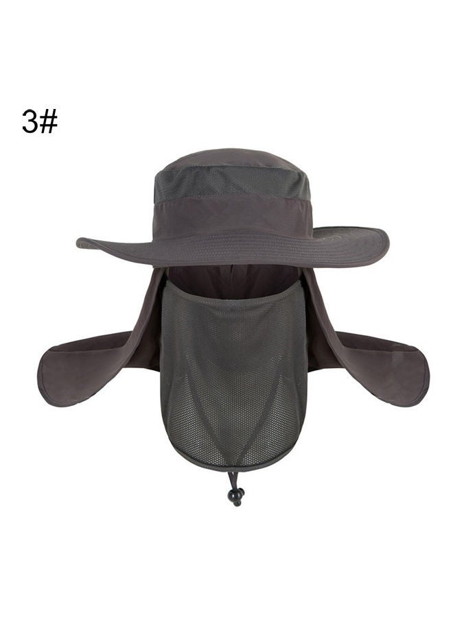 Generic Unisex Sun UV Protectiom Mesh Bucket Hat 20 x 10 x 20cm  - Image 5
