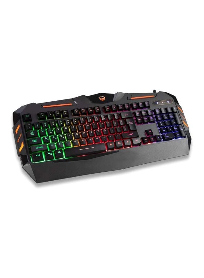 Meetion C500 – 4-in1 Combo Gaming Keyboard, Mouse and Mouse pad with Gaming Headset, Wired LED RGB Backlight for Computer PC/Laptop - Black - Image 4