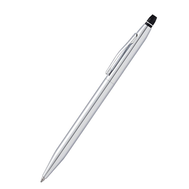Cross Classic Click Chrome Ballpoint Pen Silver - Image 1