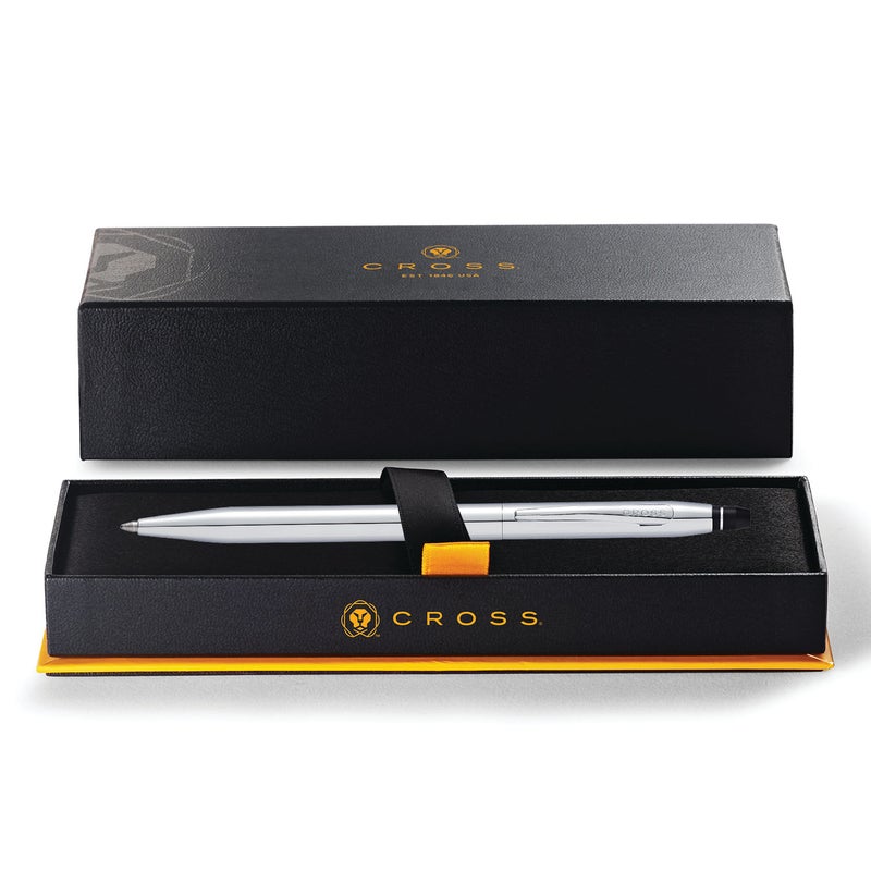 Cross Classic Click Chrome Ballpoint Pen Silver - Image 2