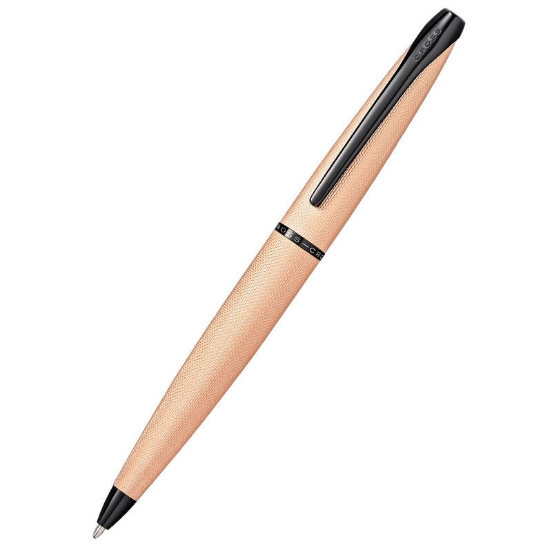 Cross Atx Brushed Ball Point Pen Rose Gold - Image 1