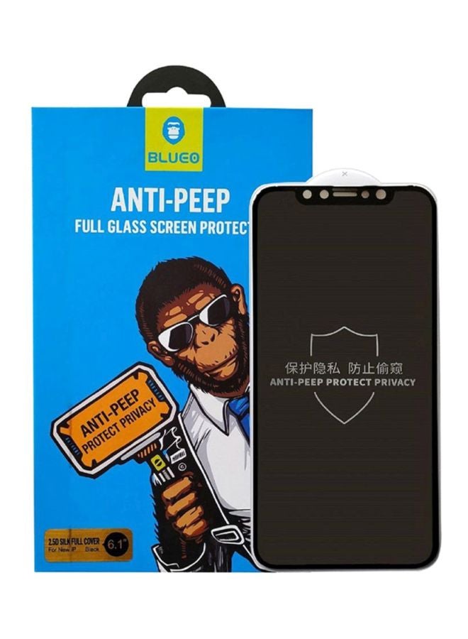 كينج ستور لاصقة حماية شاشة من الزجاج المقوى بحماية للخصوصية لهاتف أبل آيفون XS ماكس أسود - Image 2