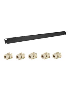no Blanking Steel Filler Mount Panel Rack Black  - Image 1