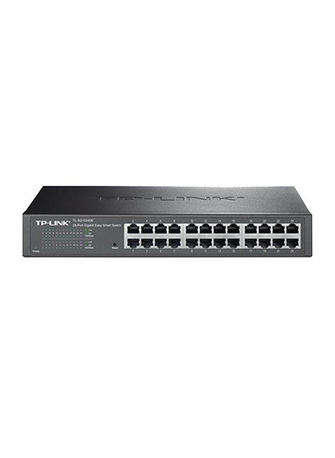 24 Port Gigabit Easy Smart Switch Black