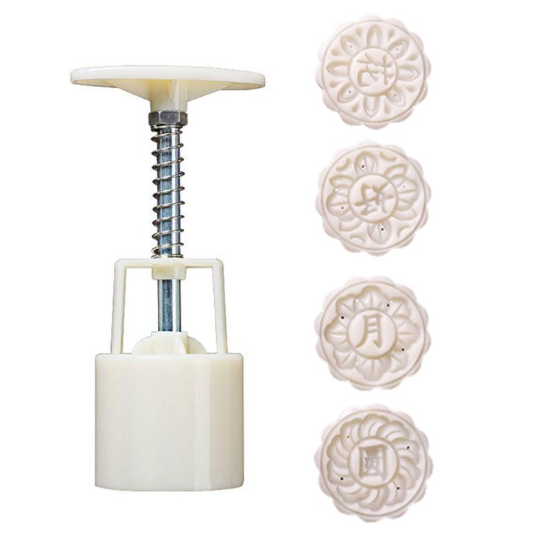 Non-Stick Eco-Friendly Mooncake Mould multicolour 14*5*5cm - Image 1