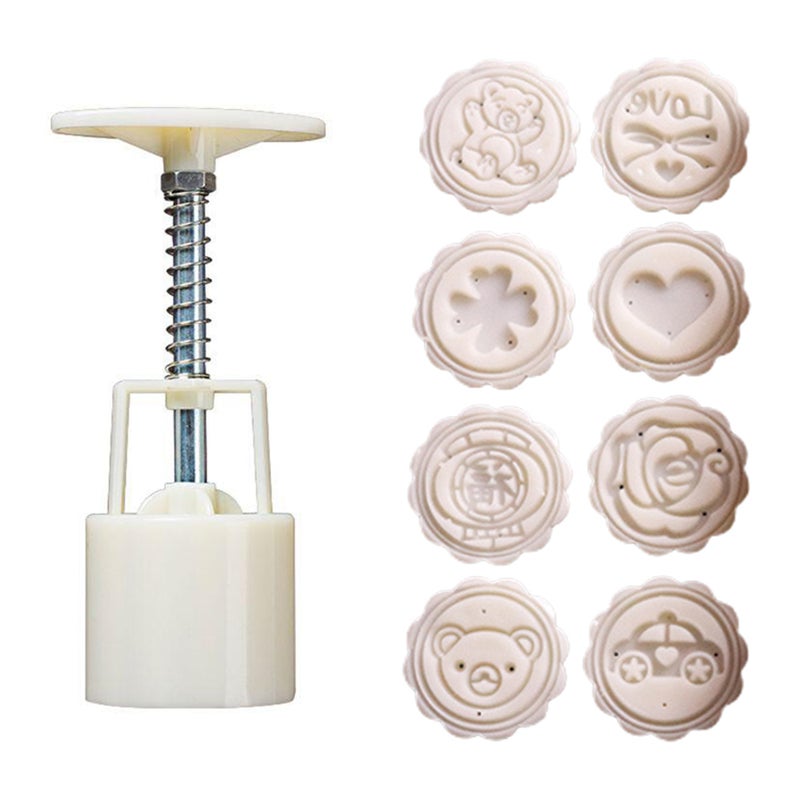 Non-Stick Eco-Friendly Mooncake Mould multicolour 14*5*5cm - Image 1