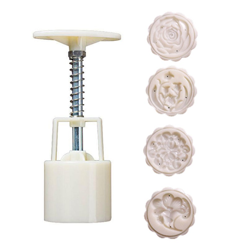 قالب مون كيك مانع للالتصاق وصديق للبيئة متعدد الألوان 14*5*5سم - Image 1