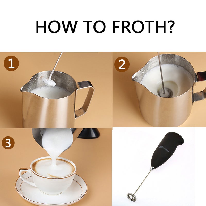Automatic Electric Milk Frother Black 22.5*4*5cm  - Image 1