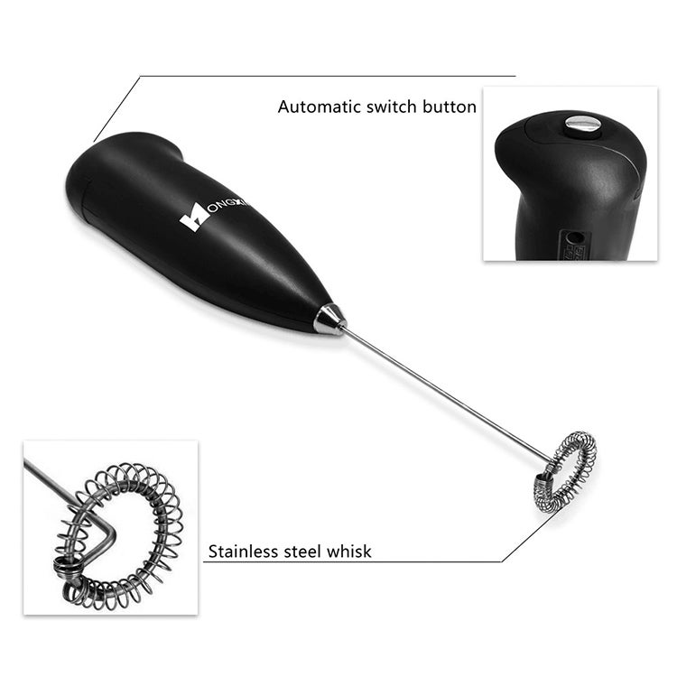 Automatic Electric Milk Frother Black 22.5*4*5cm  - Image 5