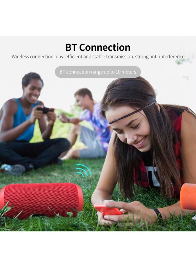 Portable Bluetooth Speaker Red