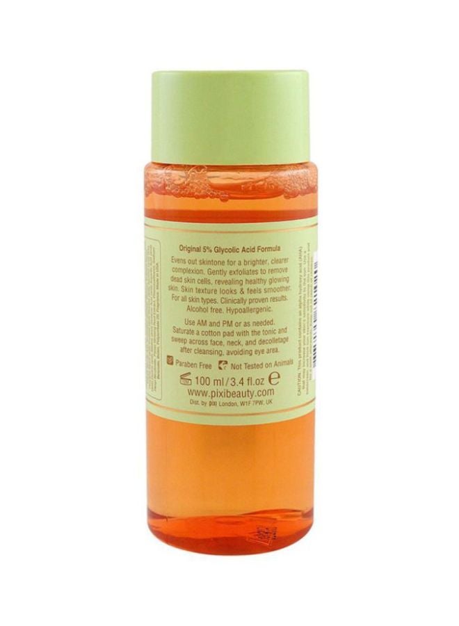 pixi - Glow Tonic Exfoliating Toner 5% Glycolic Acid Clear 100ml - Image 1
