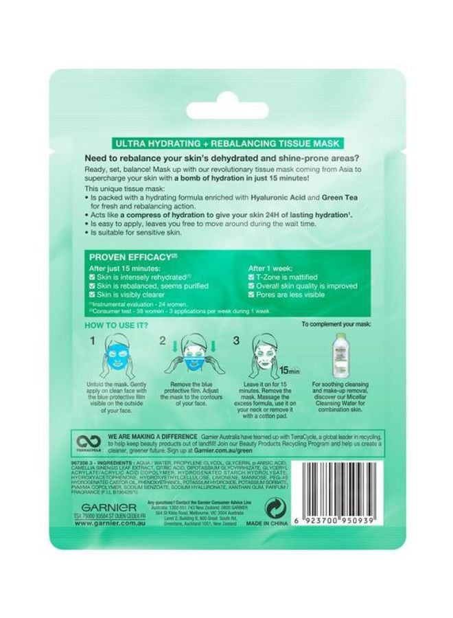Garnier - Skinactive Hydrabomb Sheet Mask Clear 28grams - Image 1