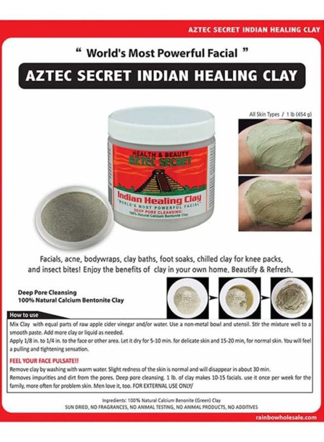AZTEC SECRET - Indian Healing Clay 454grams - Image 1