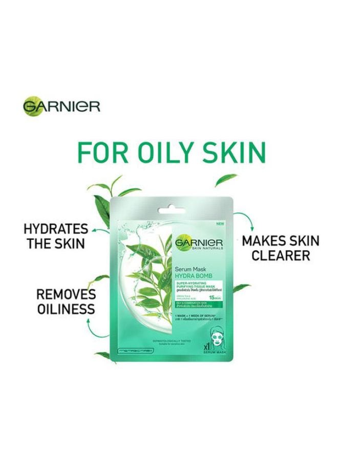 Garnier - Skinactive Hydrabomb Sheet Mask Clear 28grams - Image 1