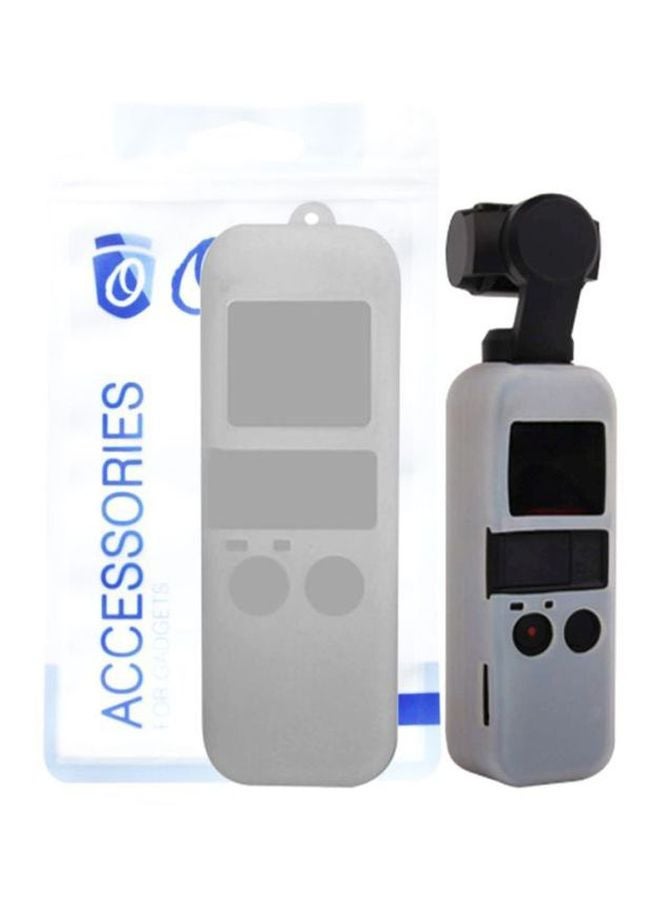 Ozone Protective Silicone Case For Osmo Pocket Gimbal Camera White - Image 3