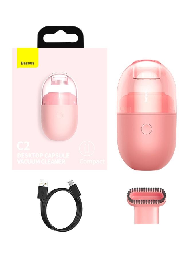 Baseus C2 Desktop Mini Vacuum Cleaner 4 W CRXCQC2-04 Pink - Image 1